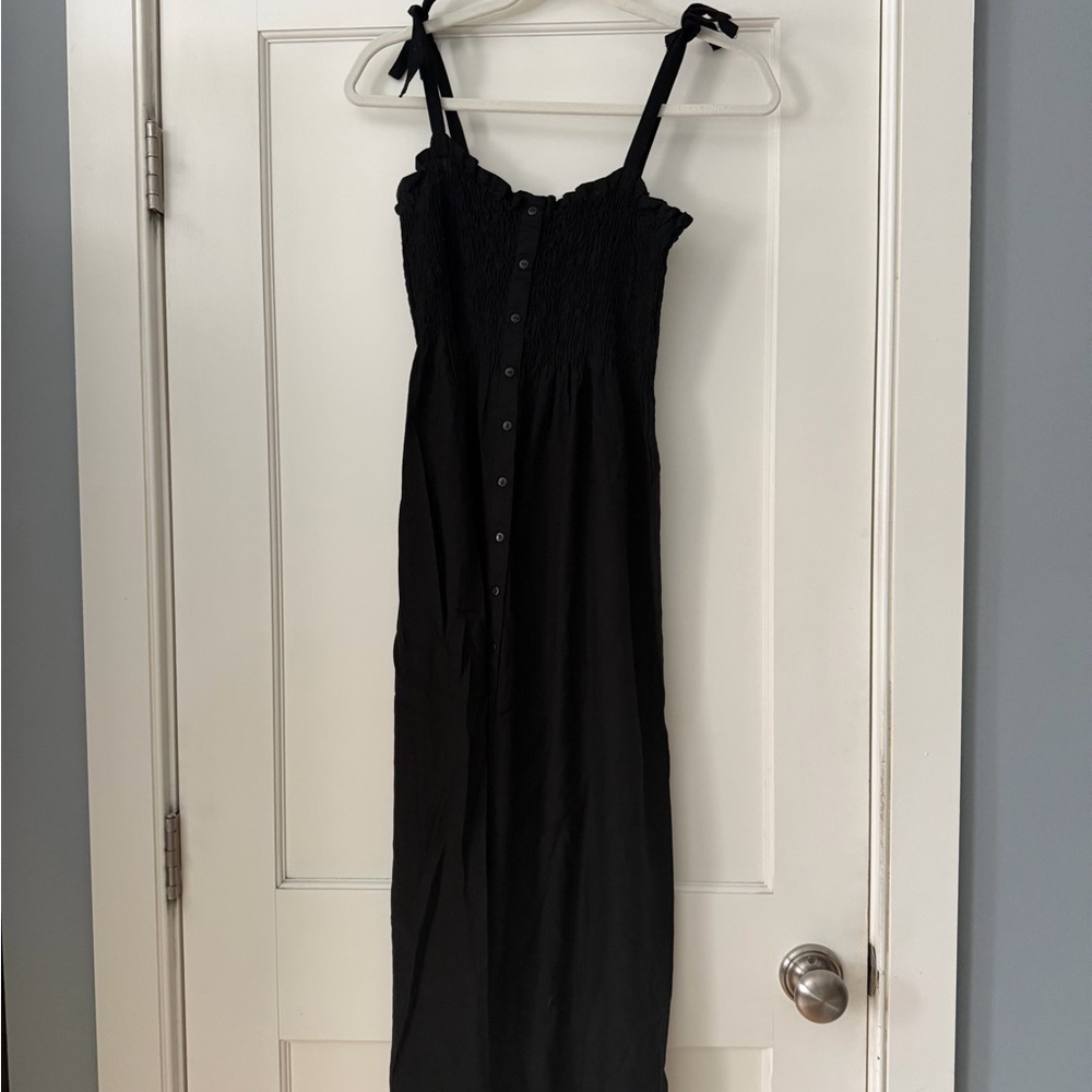 Emerson Fry Black Maxi Dress